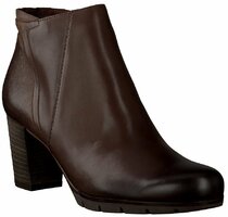 Plateau-Stiefeletten für Damen 560753 (Dunkelbraun)