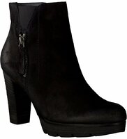 Damen-Stiefeletten mit Plateau 560777 (Schwarz)