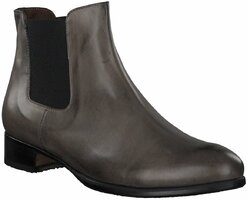 Damen-Stiefeletten aus Leder 562488 (Grau)