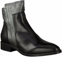 Stiefeletten für Damen 561204 (Schwarz/Silber)