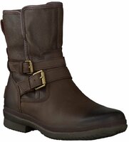 Warmgefütterte Damen-Stiefel 498257 (Braun)