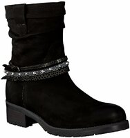 Flache Boots für Damen 473422 (Schwarz)