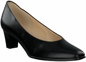 Damen-Pumps aus Leder 923667 (Schwarz)
