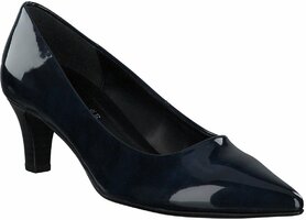 Damen-Pumps aus Leder 578873 (Blau)