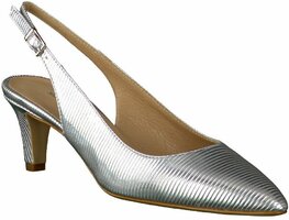 Slingpumps für Damen 600581 (Silber)