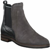 Damen-Stiefeletten aus Leder 631395 (Grau)