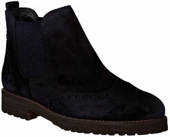 Damen-Boots aus Leder 630500 (Dunkelblau)