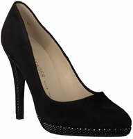 Leder-Pumps für Damen 636204 (Schwarz)