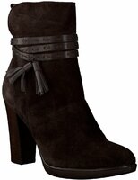 Stiefeletten mit Absatz 629042 (Dunkelbraun)