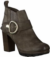 Stiefeletten für Damen mit Plateau 636125 (Grau)