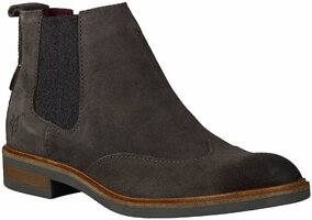 Leder-Boots 605141 (Dunkelgrau)