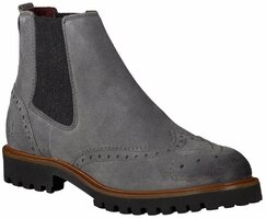 Leder-Boots 605128 (Hellgrau)