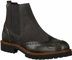 Leder-Boots 605133 (Dunkelgrau)