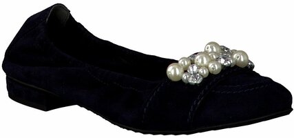 Ballerinas für Damen 650158 (Dunkelblau)