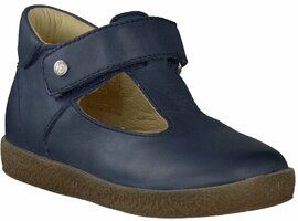 Sandalen aus Leder 653196 (Dunkelblau)