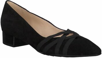 Liesel Pumps aus Leder 667705 (Schwarz)