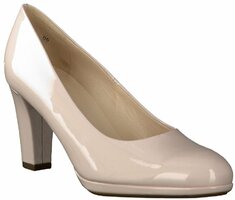 Pumps aus Leder 649041 (Rosa)