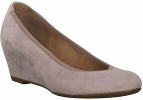 Pumps aus Leder 578800 (Rosa)