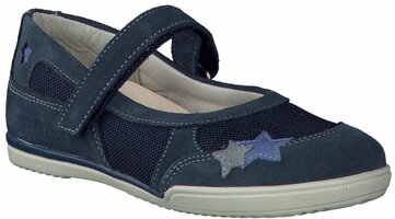 Mädchen-Ballerinas 675684 (Weite M/Dunkelblau)