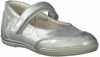 Mädchen-Ballerinas 675581 (Weite M/Silber)