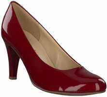 Damen-Pumps aus Leder 649648 (Rot)