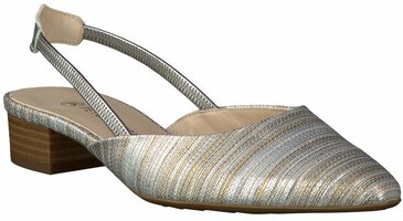 Damen-Slingpumps 648978 (Gold/Silber)