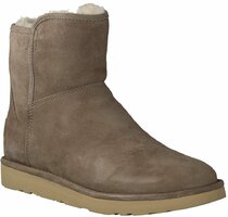 Winter-Boots aus Leder 641911 (Beige)