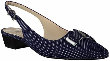 Slingpumps für Damen 649168 (Dunkelblau)