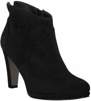 Damen Plateau-Stiefeletten 696316 (Schwarz)