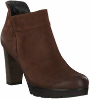 Stiefeletten aus Leder 695804 (Mittelbraun)