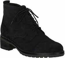 Boots aus Leder 692803 (Dunkelblau)