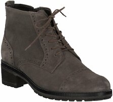 Boots aus Leder 692797 (Grau)