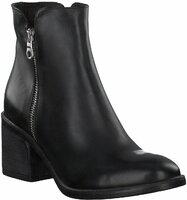 Stiefeletten aus Leder 683619 (Schwarz)