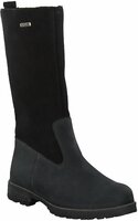 Winterstiefel aus Leder 701506 (Schwarz/Weite W)