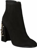 Stiefeletten aus Leder 684033 (Schwarz)