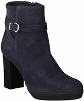 Stiefeletten aus Leder 629224 (Blau)