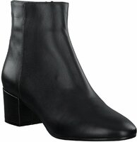 Stiefeletten aus Leder 702869 (Schwarz)