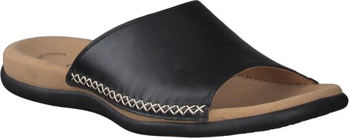 Pantoletten für Damen 927966 (Schwarz)