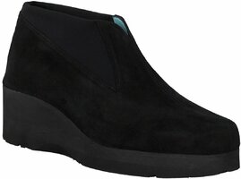 Boots aus Leder 709529 (Schwarz)