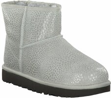 Classic Mini Moon Boots aus Leder 693637 (Hellgrau)