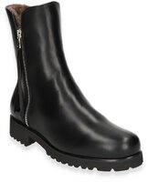 Damen-Winterboots aus Leder 696493 (Schwarz)
