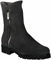 Damen-Winterboots aus Leder 696511 (Grau)