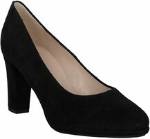 KAROLENA Damen-Pumps aus Leder 723423 (Schwarz)
