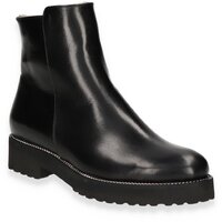 Winter Boots aus Leder 696644 (Schwarz)