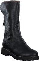 Winter Boots aus Leder 696638 (Schwarz)