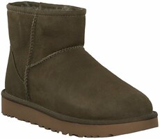 Classic Mini II Winter Boots aus Leder 677199 (Oliv)