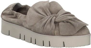 Slipper aus Leder 712607 (Beige)