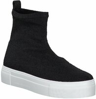 Boots aus Textil 711172 (Schwarz)