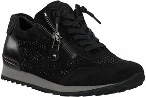 Sneaker aus Leder 706103 (Schwarz)