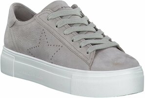 Schnürschuhe aus Leder 711160 (Grau)